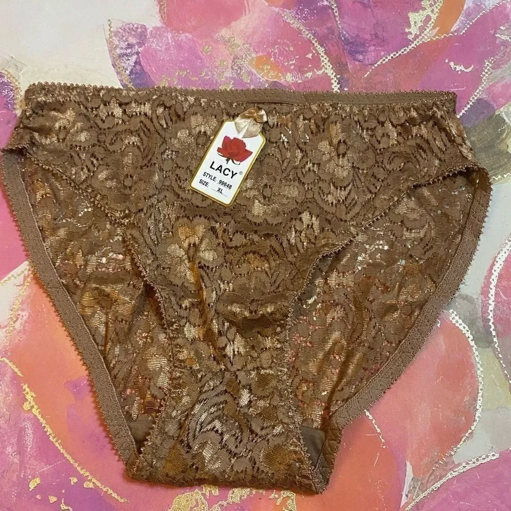 💥Lacy pack of 2 Assorted Color fashion panties